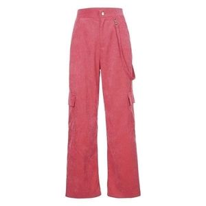 ✨BOGO ALL $5 ITEMS✨ pink corduroy cargo pants